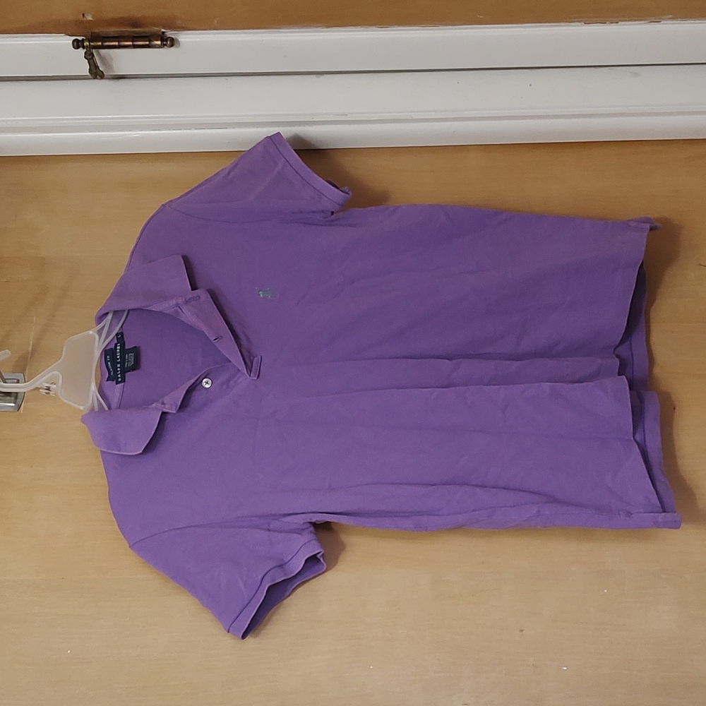 Women's Ralph Lauren polo classic fit purple size large